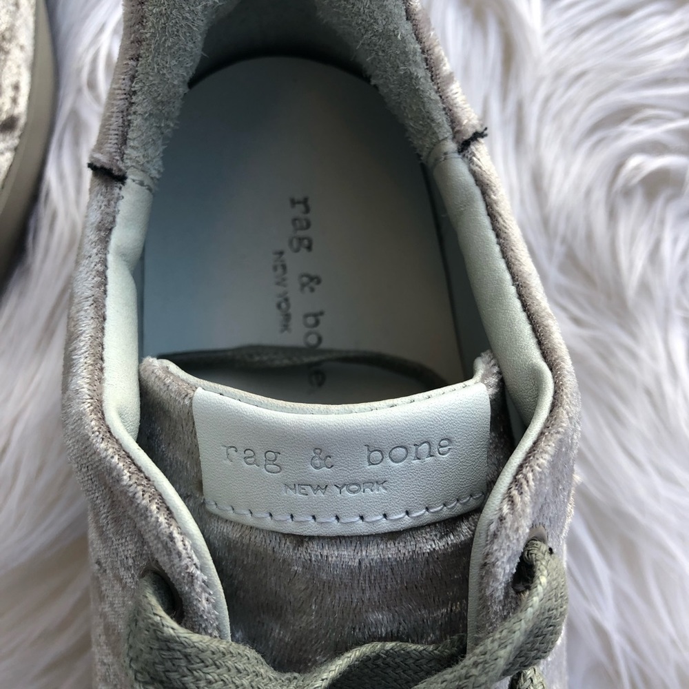 Rag & Bone Velvet Sneakers - Picture 4 of 9